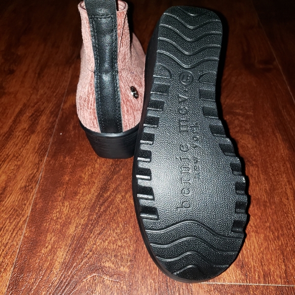 NQOT! Bernie Mev Faux Suede Wedge [Soft Merlot color] - Picture 6 of 8